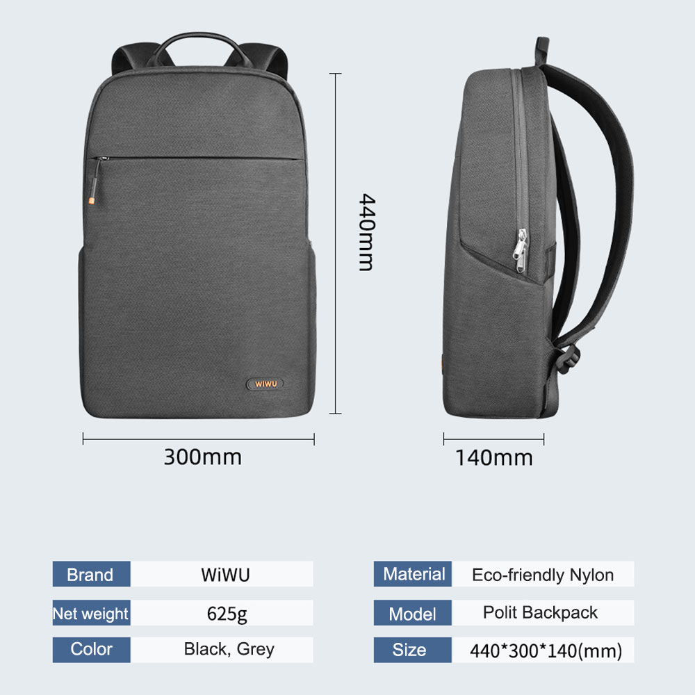 WIWU yeni Laptop sırt çantası  - Laptop Backpack 15.6 incelemesi ve fiyatı